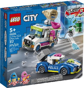 LEGO City Police Ice Cream Truck Police Chase (60314)