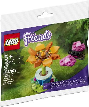 LEGO Minifigure Garden Flower and Butterfly (30417)