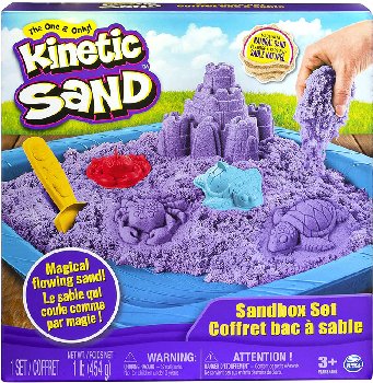 141 g magischer Spielsand in vier Farb Kinetic Sand Regenbogen-Einhorn Behälter 