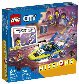 LEGO City Police Water Police Detective Missions (60355)