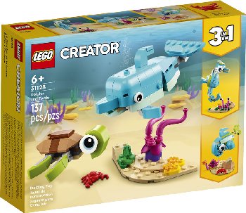 LEGO Creator Dolphine and Turtle (31128)