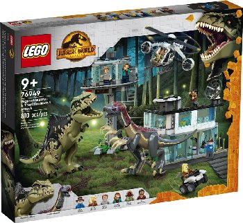 LEGO Jurassic World Giganotosaurus & Therinosaurus Attack (76949)