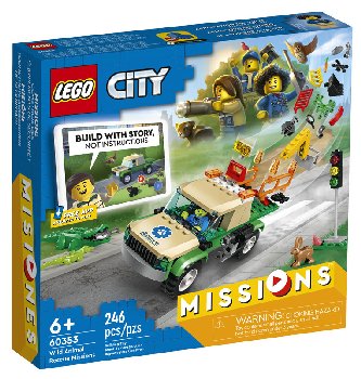 LEGO My City Wild Animal Rescue Missions (60353)