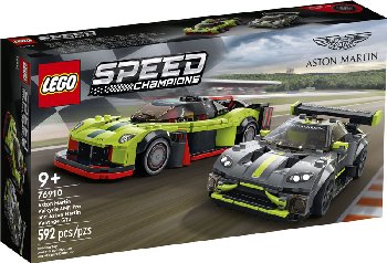 LEGO Speed Champions Aston Martin Valkyrie AMR Pro and Aston Martin Vantage GT3 (76910)