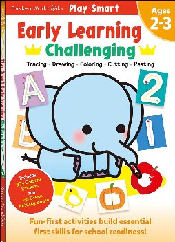 Play Smart Early Learning: Challenging Workbook Age 2-3