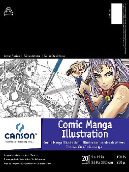 Canson Comic Manga Illustration Paper (9x12) 20 sheets