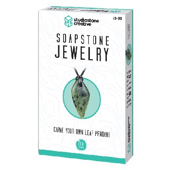Soapstone Jewelry - Leaf Pendant