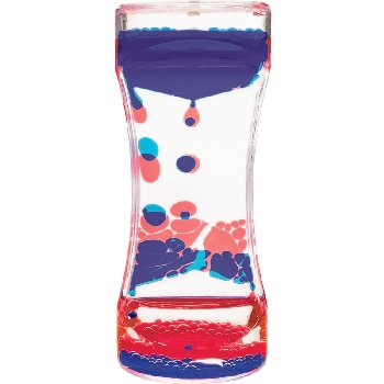 Liquid Motion Bubbler Red & Blue