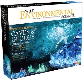 Crystal Growing Caves & Geodes Chemical Wild Environmental Science Kit