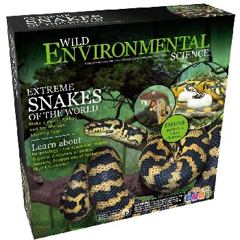 Extreme Snakes of the World Wild Environmental Science Kit