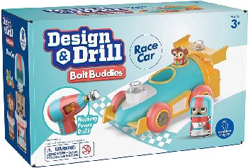 Design & Drill Bolt Buddies Race Car