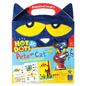 Hot Dots Jr. Pete the Cat - I Love Preschool! Set