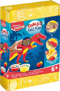 Creativ Dinosaur Factory Quick-Drying Modeling Dough Kit
