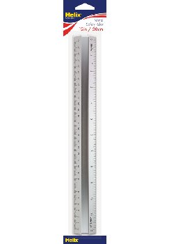 Metal Safety Ruler 12"/30cm