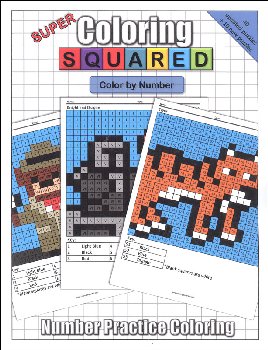 Super Coloring Squared: Color by Number