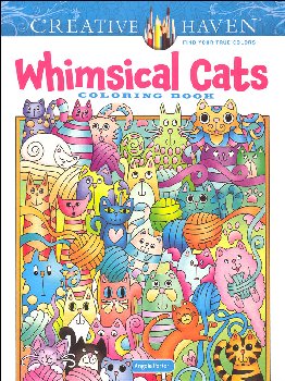 Whimsical Cats Coloring Book (Creative Haven)