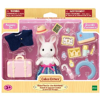 Weekend Travel Set - Snow Rabbit Mother (Calico Critters)