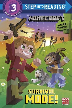 Survival Mode! (Minecraft) (Step into Reading Level 3)