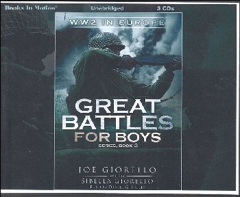 World War 2 in Europe Audiobook CDs (Great Battles for Boys Audiobook CDs)