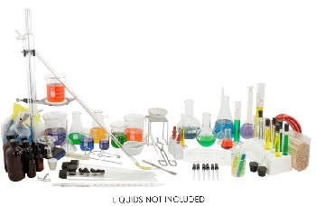Deluxe Chemistry Glassware & Labware Kit