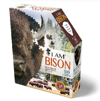 I AM Bison Mini Puzzle 300 pieces (Madd Capp Mini Puzzles)
