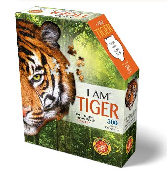 I AM Tiger Mini Puzzle 300 pieces (Madd Capp Mini Puzzles)