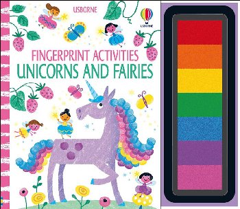 Fingerprint Activities - Unicorns and Fairies (Usborne)