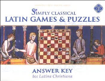 Simply Classical Latin Games & Puzzles Answer Key