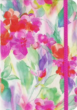 Watercolor Petals Small Format Journal