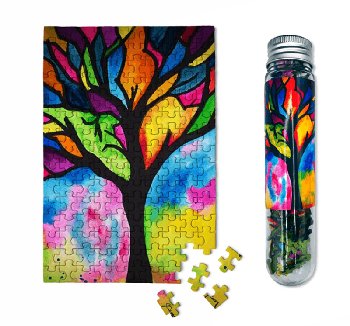 Stained Glass Tree Puzzle (150 piece)
