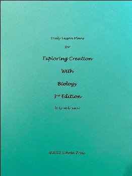 Daily Lesson Plans for Apologia Biology (3rd Edition)