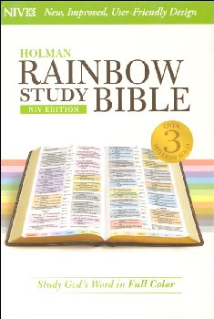 NIV Rainbow Study Bible (jacketed hardcover)