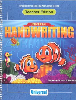 Beginning Manuscript - Grade K Teacher Edition (2022)
