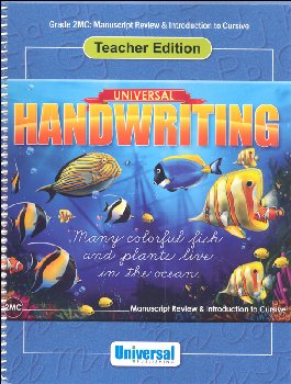 Manuscript Review & Intro Cursive-Grade 2MC Teacher Edition (2022)