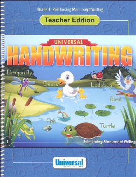 Reinforcing Manuscript - Grade 1 Teacher Edition (2022)