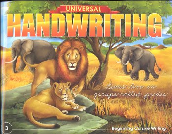 Universal Handwriting 3: Beginning Cursive (2022)