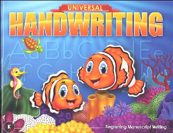 Universal Handwriting K: Beginning Manuscript (2022)