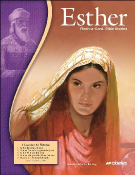 Esther Flash-a-Card Bible Stories (8 1/2" x 11")