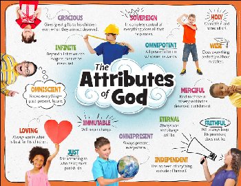 Answers Bible Curriculum Attributes of God Poster: Child