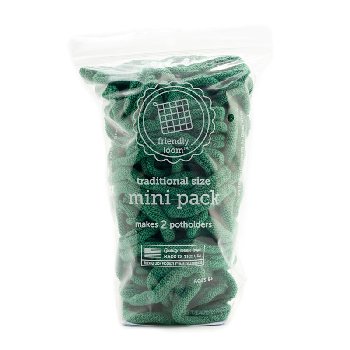 Mini Pack by Friendly Loom - Green (Traditional Size)