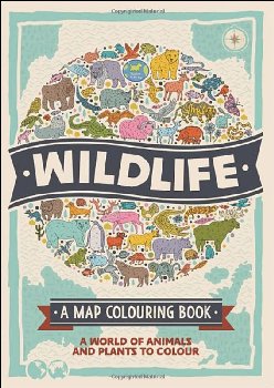 WildLife: Map Colouring Book