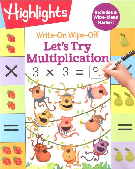 Write-On Wipe-Off Let's Try Multiplication