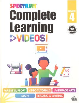 Spectrum Complete Learning + Videos: Grade 4