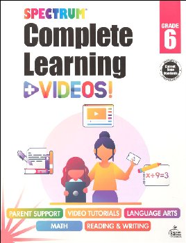 Spectrum Complete Learning + Videos: Grade 6