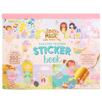 Story Magic Fashion Friends Sticker Book