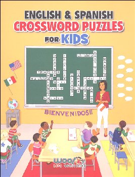 English and Spanish Crossword Puzzle for Kids