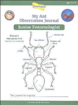 STEM Ant Activity Journal - Junior Entomologist
