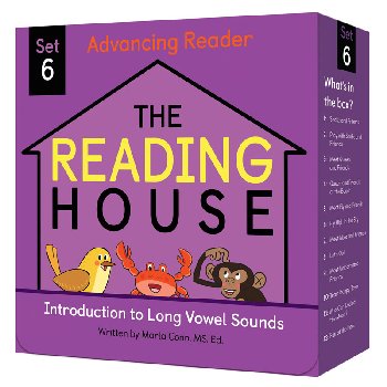 Reading House Set 6: Introduction to Long Vowel Sounds