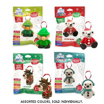 Holiday Air Dough Tree Ornaments (assorted style)