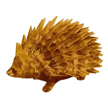 3D Crystal Puzzle - Hedgehog (brown)